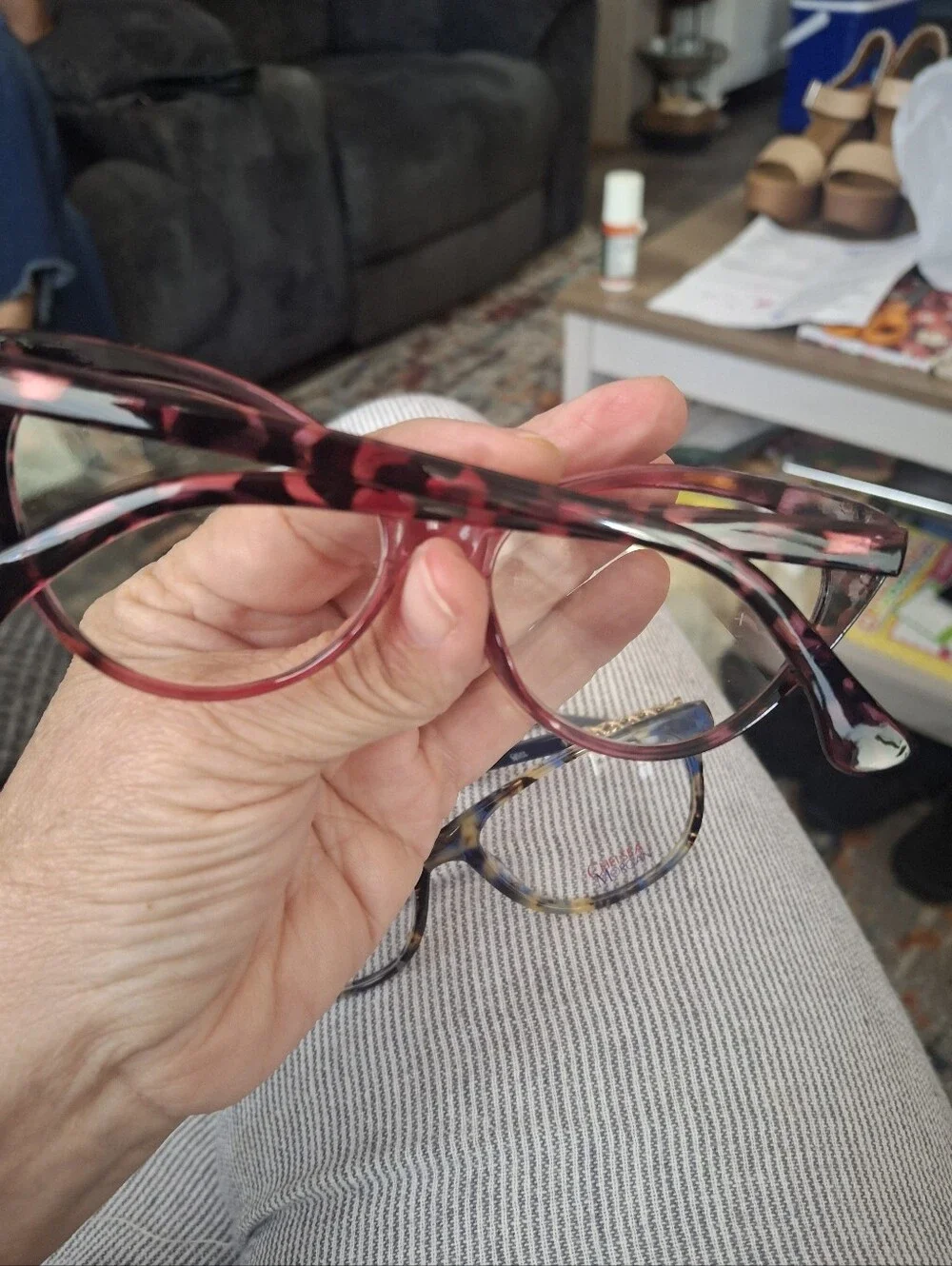 Women’s Fashion Glasses in Blue Tortoiseshell